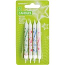 Happy Birthday Happy Birthday cake candle set, 8-piece set