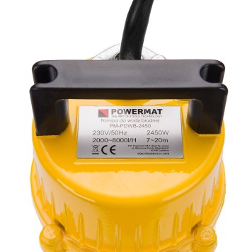 Pompa do wody czystej i brudnej PM-PDWB-2450 - 2450W