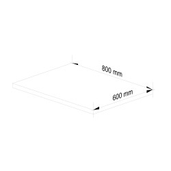 Blat do kuchni S80 Oliwia - Dąb Craft