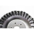 Szczotka druciana do kosy TWARDA TSZ-T