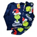 The Grinch Merry Whatever Blue children's long pajamas 11 - 12 years / 146 - 152 cm