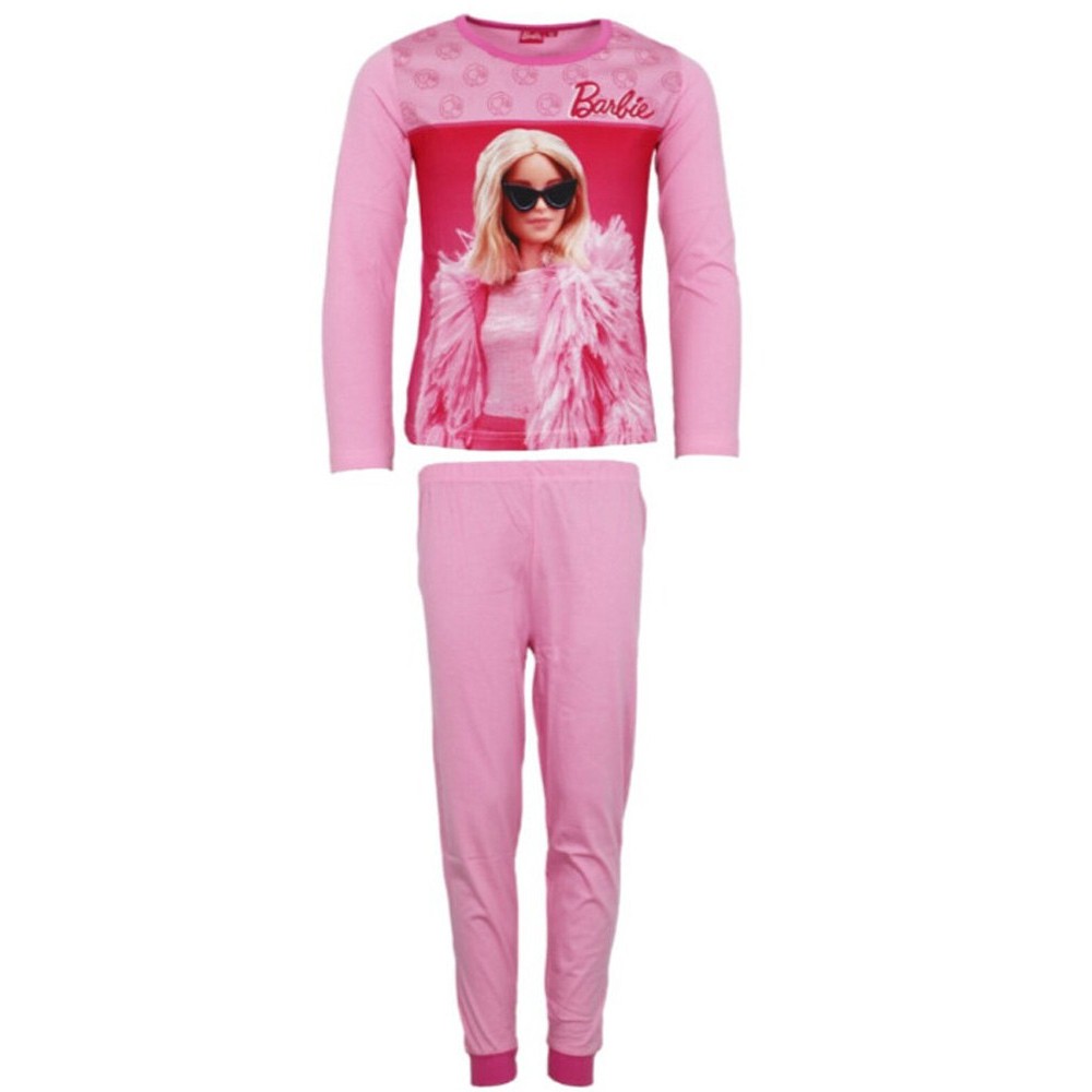 Barbie Elegant Light Pink child long pajamas 5 years / 110 cm