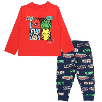 Avengers Team Avengers kids long pajamas 104-134 cm