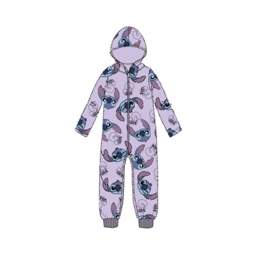 Disney Lilo and Stitch Purple kids long pajamas, overall 6-12 years