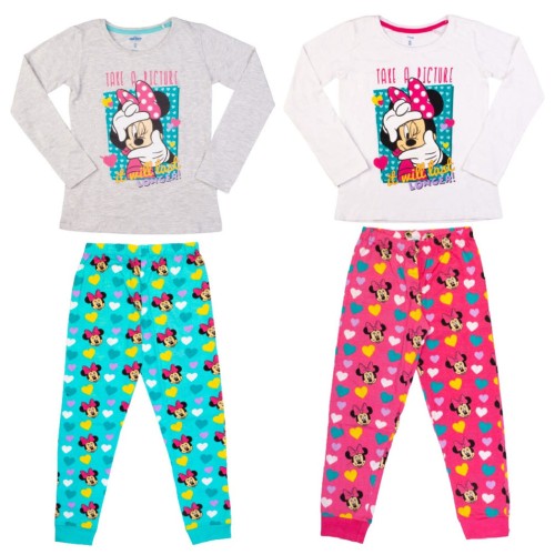 Disney Minnie  Picture children's long pajamas 104-134 cm