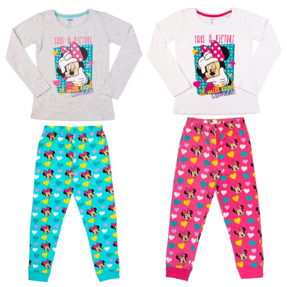 Disney Minnie  Picture children's long pajamas 104-134 cm