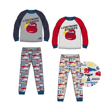 Disney Cars Strikes children's long pajamas 3-6 years