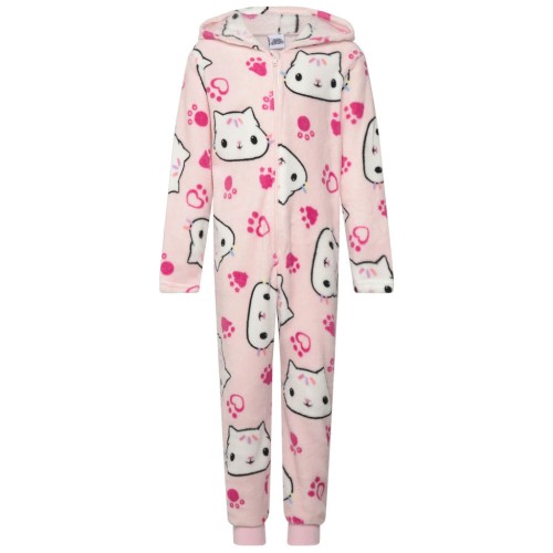 Gabby's Dollhouse Cat Pink child long pyjamas, overall 3 years / 98 cm