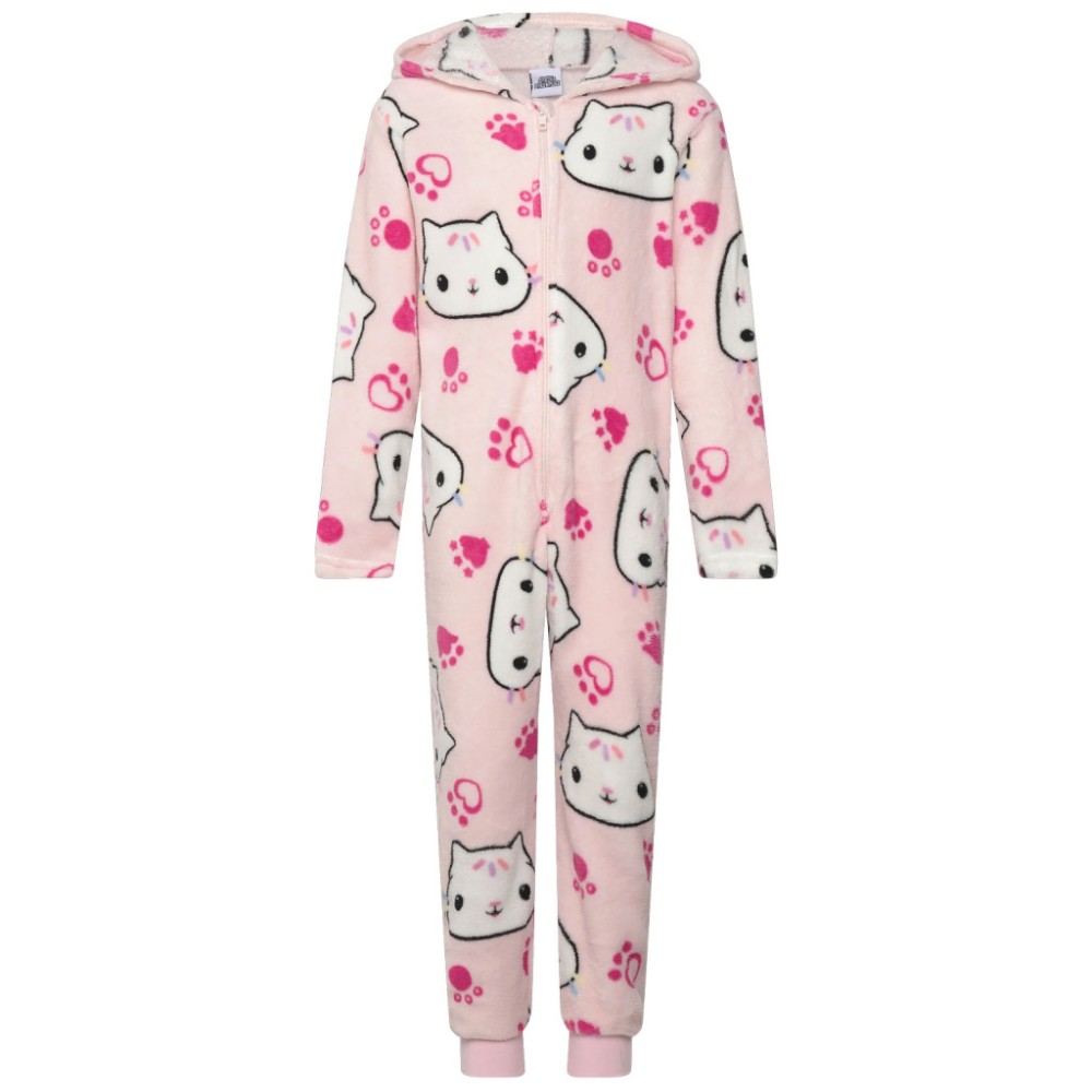 Gabby's Dollhouse Cat Pink children's long pajamas, overall 8 years / 128 cm