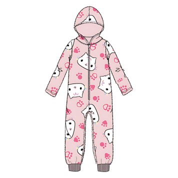 Gabby's Dollhouse Cat Pink children's long pajamas, overall 8 years / 128 cm