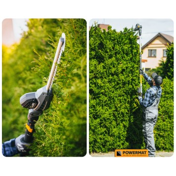 Akumulatorowe nożyce do żywopłotu na wysięgniku PM-NAW-20C 41CM
