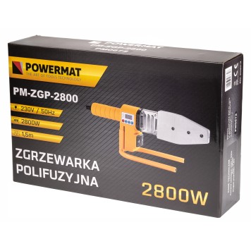 Zgrzewarka polifuzyjna do rur 2800W PM-ZGP-2800