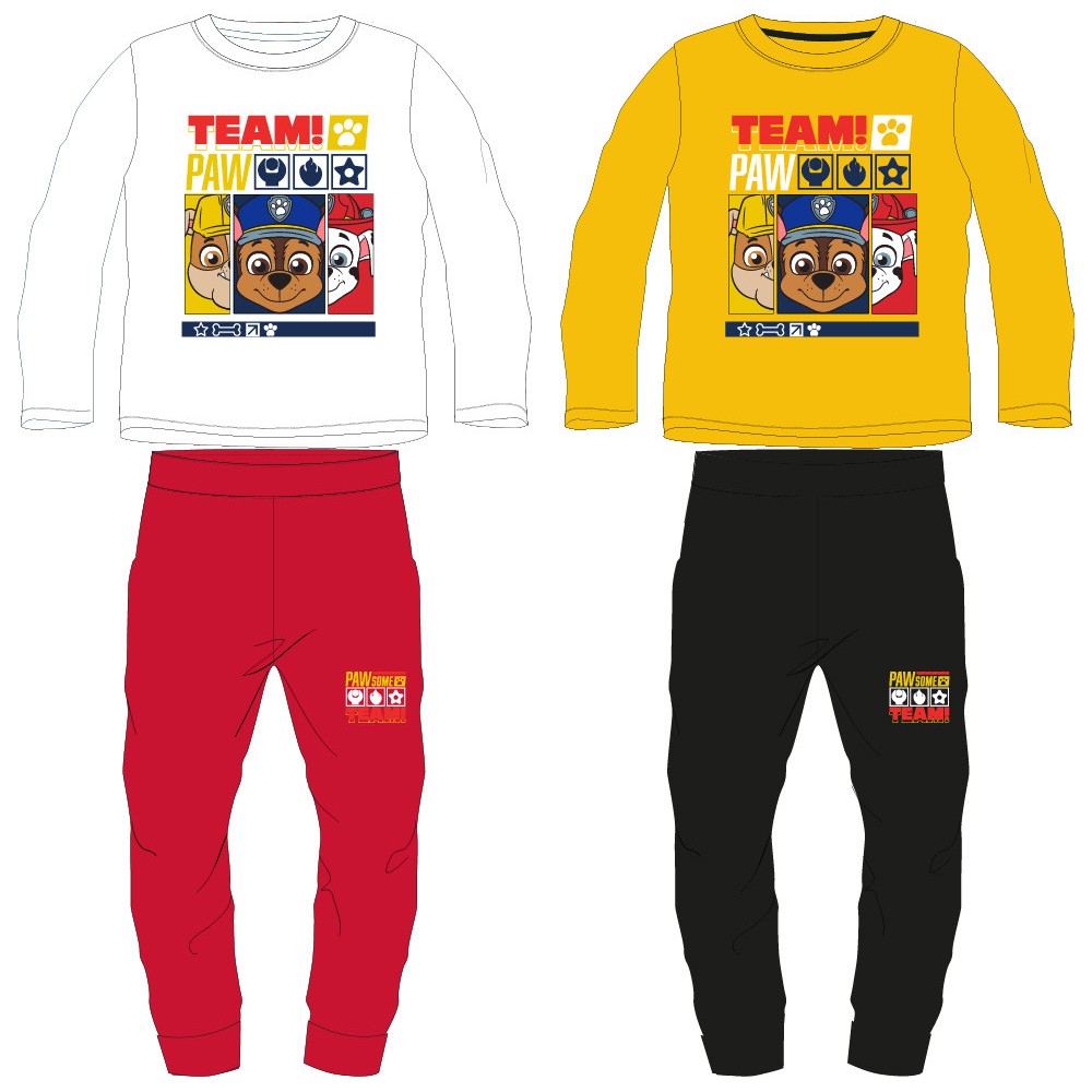 Paw Patrol Team children's long pajamas 98-128 cm