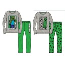 Minecraft Create children's long pajamas 8-12 years