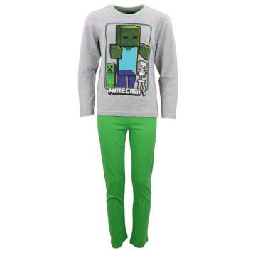 Minecraft Create children's long pajamas 8 years