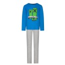 Minecraft TNT Blue children's long pajamas 12 years / 152 cm