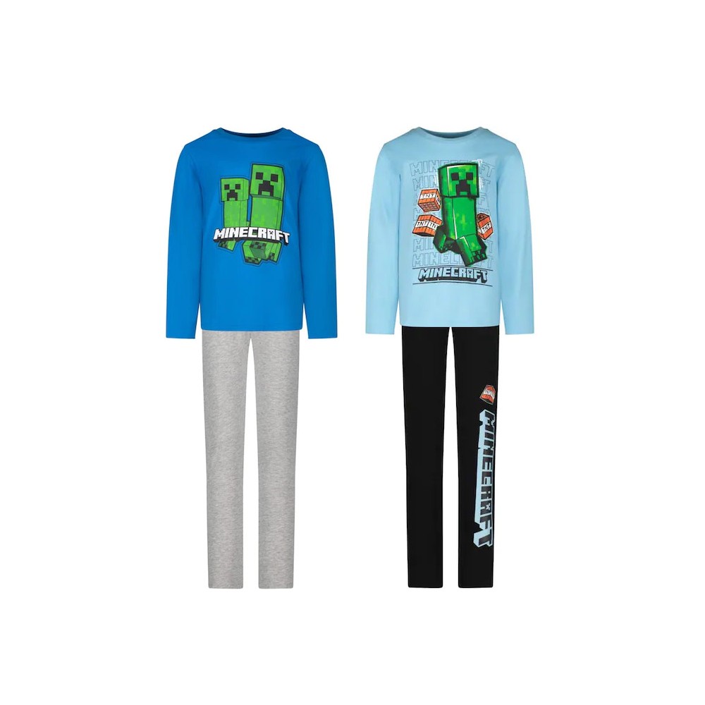 Minecraft TNT children’s long pajamas 6-12 years