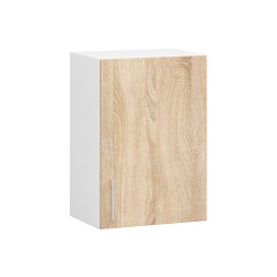 Szafka LIMA W40 /580/ BIAŁY/DĄB SONOMA