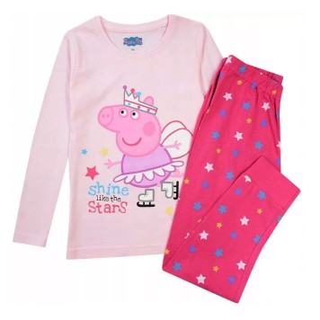 Peppa Pig Shine kids long pajamas 92-116 cm