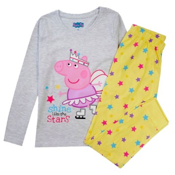 Peppa Pig Shine kids long pajamas 92-116 cm