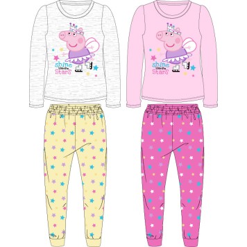 Peppa Pig Shine kids long pajamas 92-116 cm