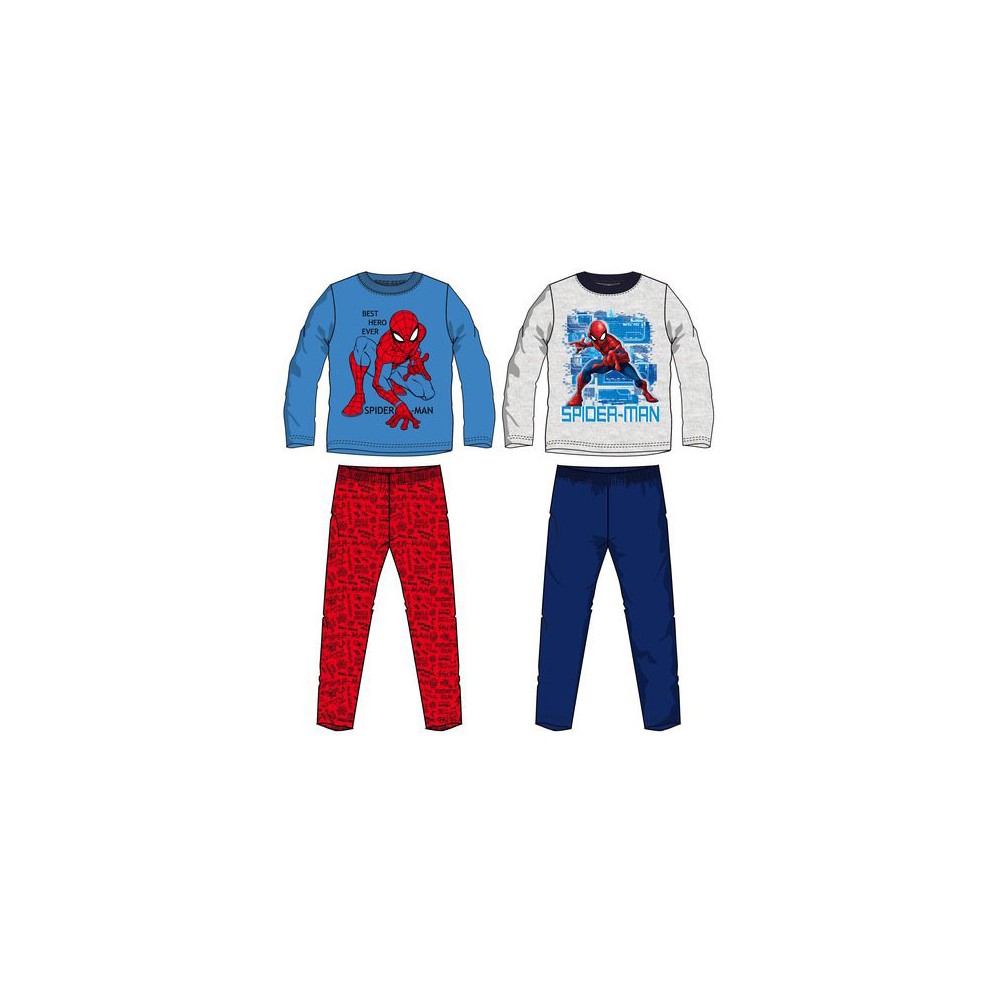 Spiderman Best Hero children's long pajamas 3-8 years