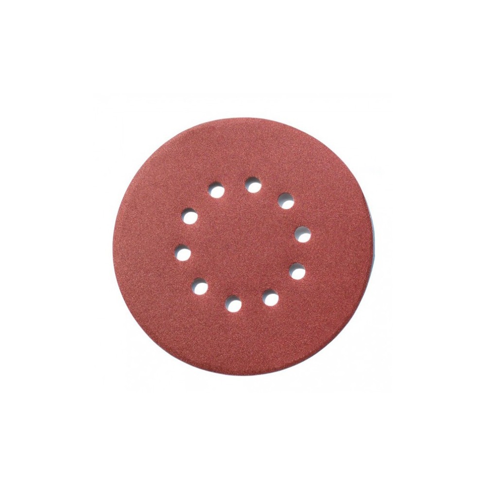 Papier ścierny do szlifierki 225mm (10 otworów)