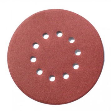 Papier ścierny do szlifierki 225mm (10 otworów)