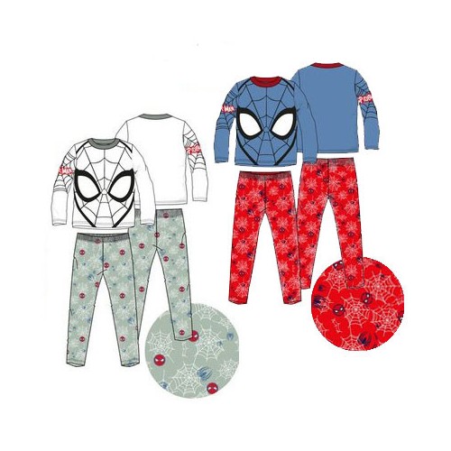 Spiderman Eyes children's long pajamas 3-8 years