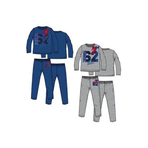 Spiderman children's long pajamas 3-8 years