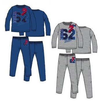 Spiderman children's long pajamas 3-8 years