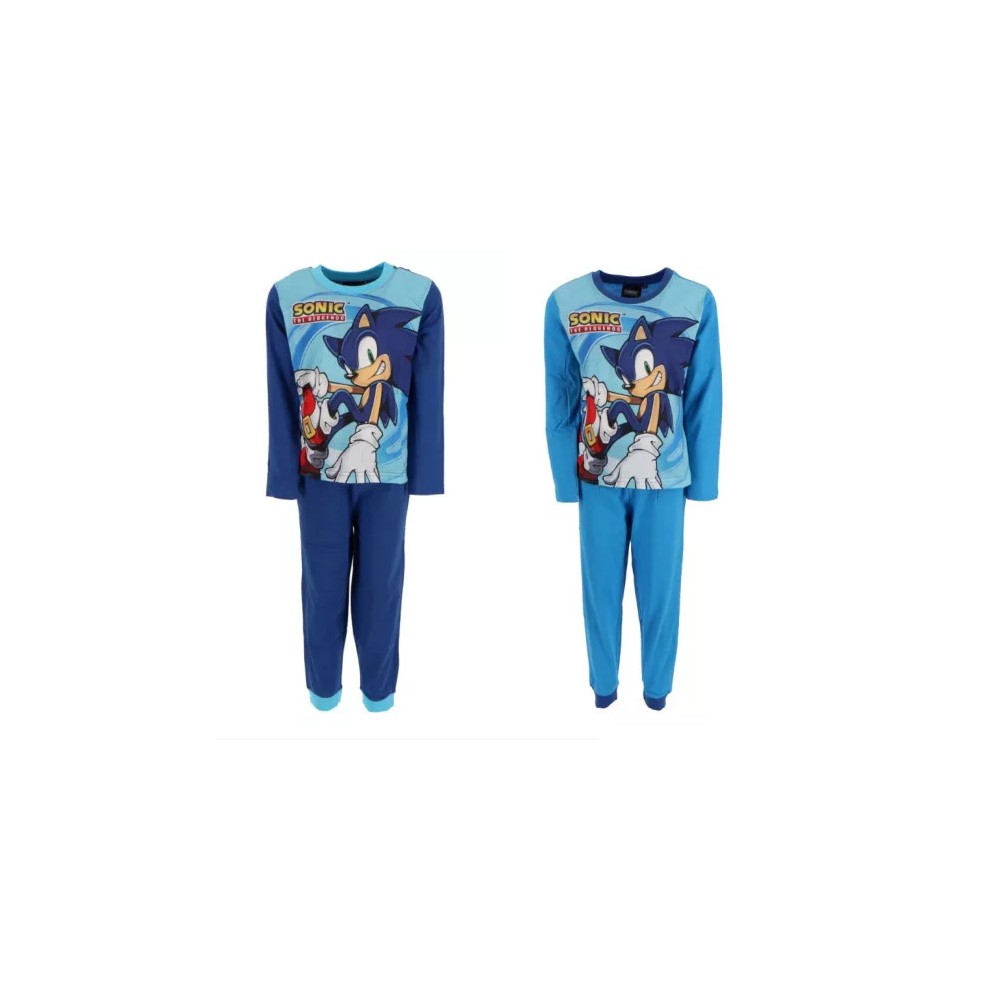 Sonic the Hedgehog children's long pajamas 3-8 years