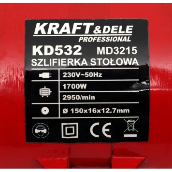 Szlifierka stołowa 1700W KD532