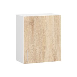 Szafka LIMA W50 /580/ BIAŁY/DĄB SONOMA