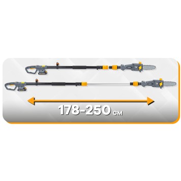 Piła akumulatorowa na wysięgniku 240cm PM-APW-20C