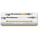 Piła akumulatorowa na wysięgniku 240cm PM-APW-20C