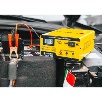 Prostownik mikroprocesorowy akumulatorowy 6/12V PM-PM-40B