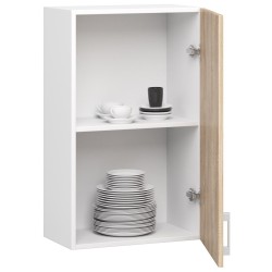 Szafka LIMA W50 /720/ BIAŁY/DĄB SONOMA