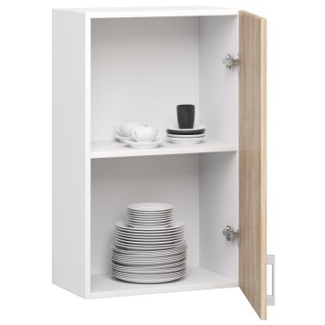 Szafka LIMA W50 /720/ BIAŁY/DĄB SONOMA