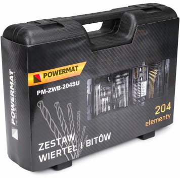 Zestaw wierteł i bitów 204el PM-ZWB-204SU
