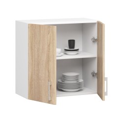 Szafka LIMA W60 /580/ BIAŁY/DĄB SONOMA