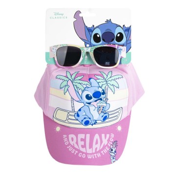 Disney Lilo and Stitch Relax sunglasses and baseball cap set