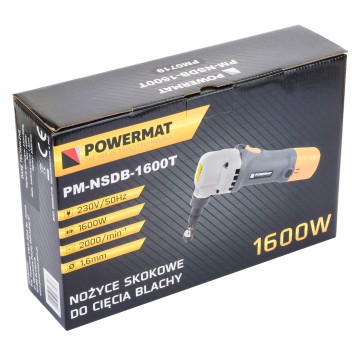 Nożyce skokowe do blachy nibbler PM-NSDB-1600T