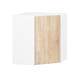 Szafka LIMA W60/60N /580/ BIAŁY/DĄB SONOMA