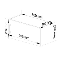 Szafka LIMA W60OK BIAŁY/DĄB SONOMA