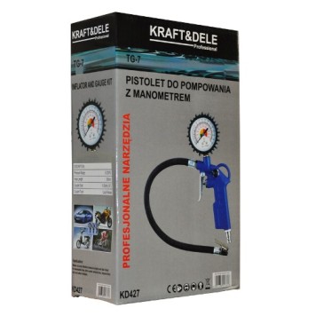 Pistolet z manometrem KD427