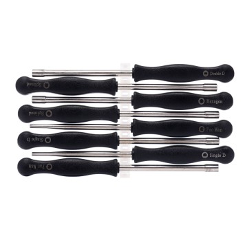 KLUCZE DO REGULACJI GAŹNIKÓW 8SZT + SZCZOTKI KD11245