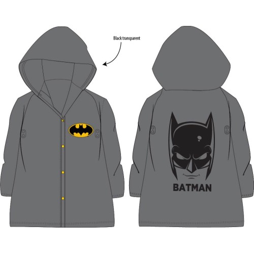Batman raincoat 104-134 cm