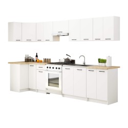 WISZĄCA SZAFKA KUCHENNA NAROŻNA OLIWIA W 60/60cm BIAŁA