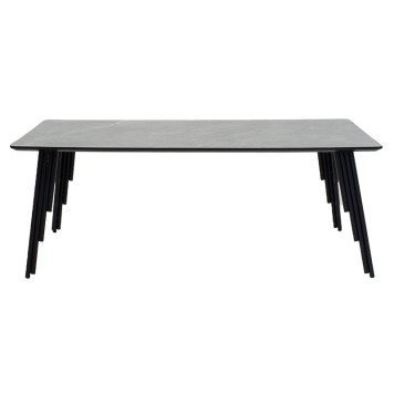Coffee table Lifo pakoworld MDF dark grey cement-black 120x60x45åê